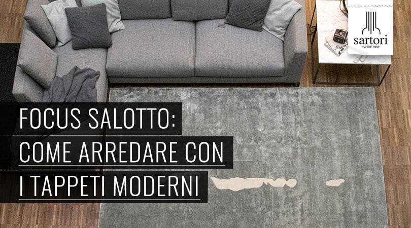 Focus Salotto: Come Arredare Con I Tappeti Moderni