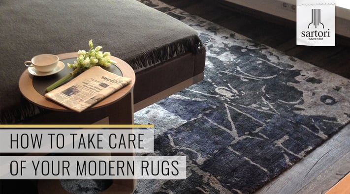 How to take care of your Modern Rugs