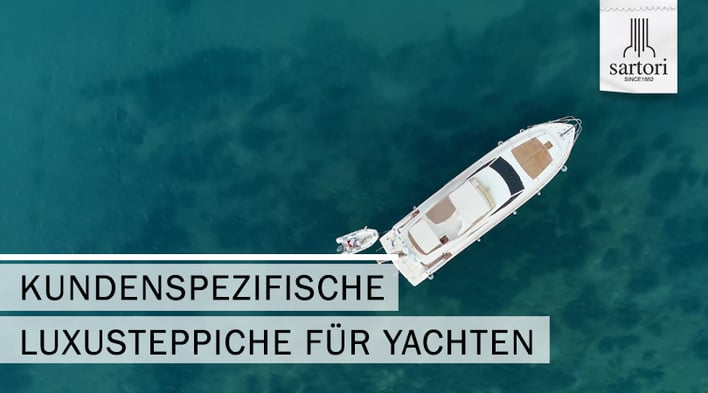 Kundenspezifische Luxusteppiche für Yachten