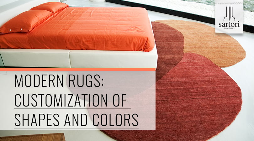 Modern Rugs- Customization Of Shapes And Colors
