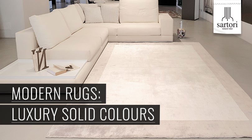 Modern Rugs Luxury Solid Colours