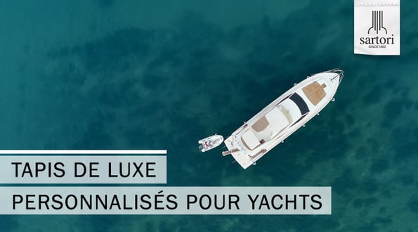 Tapis de luxe personnalisés pour yachts