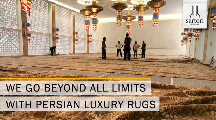 We go beyond all limits with Persian Luxury Rugs